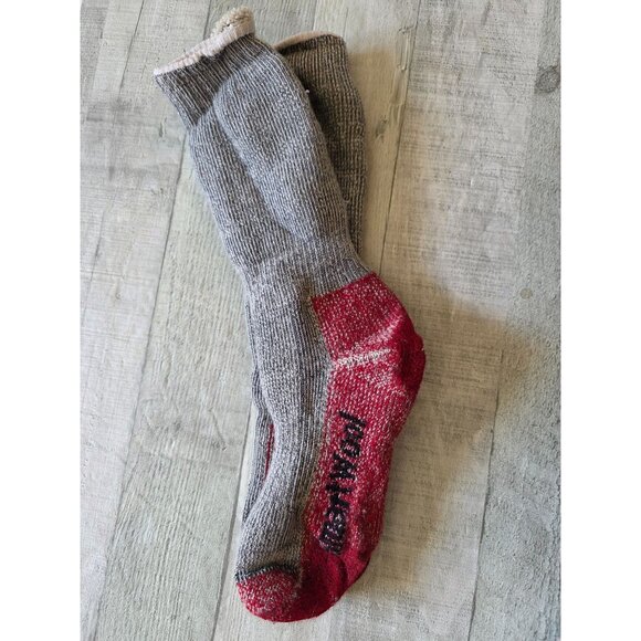 Smartwool Hike Classic Extra Cushion Heavyweight Wool Crew Socks 2 Pairs - Picture 2 of 6